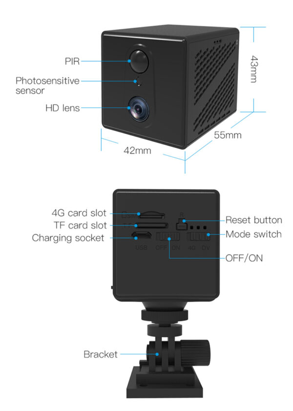 camera chay sim gq10 2