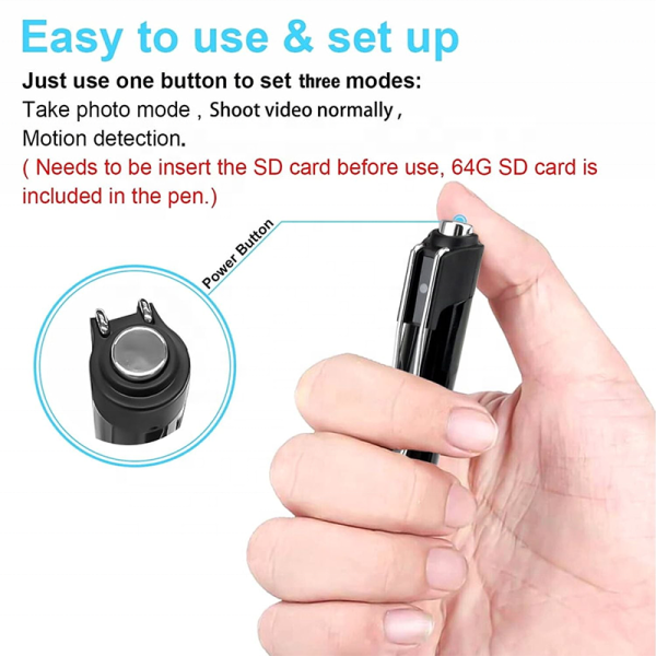 Camera Bút BV12 Full HD. - Ảnh 2