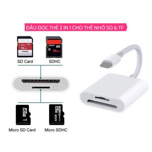 Đầu Lọc Thẻ Nhớ Điện Thoại Chân Sạc Linghtning 9 dau loc the nho dien thoai chan lightning 5